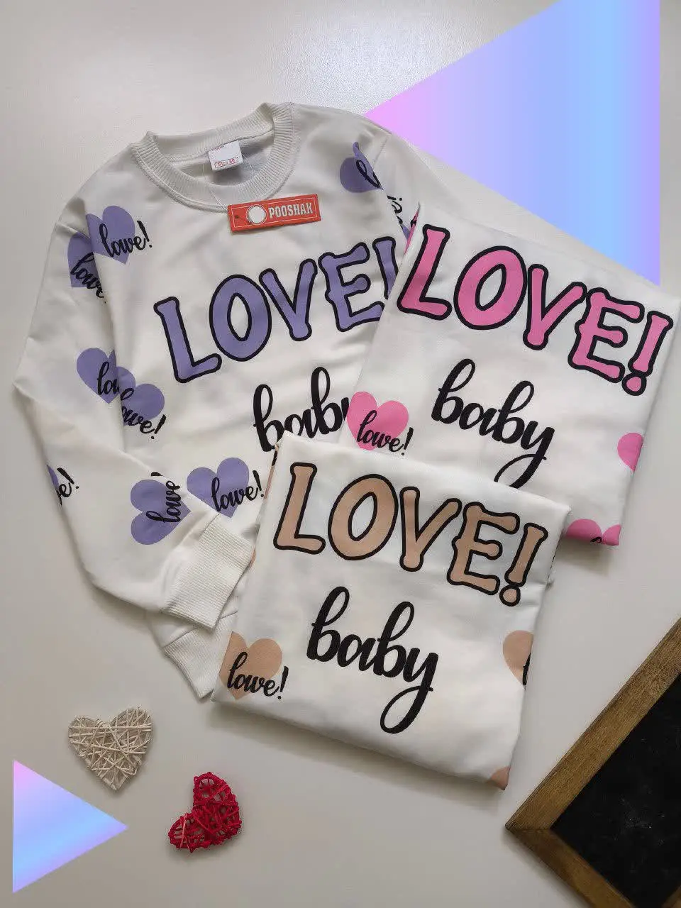 🌸بلوز تک طرح LOVE🌸