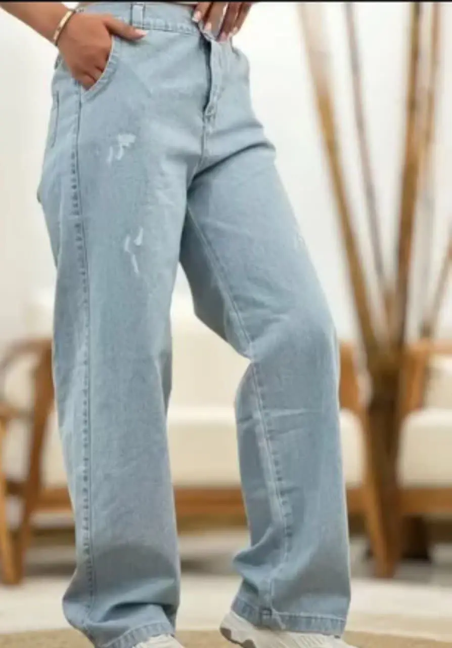 شلوار بگ پشت کمر کش تن خور عالی 
