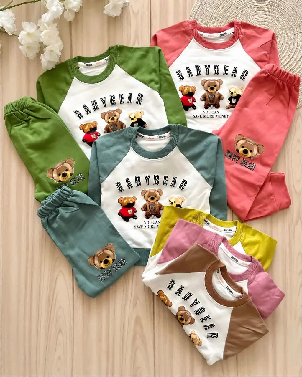 بلوز شلوار بچه خرس
