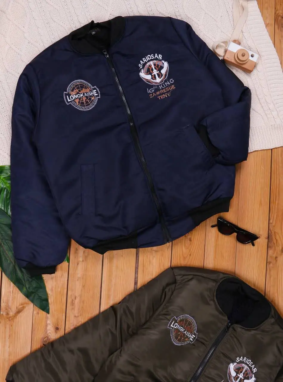 🌲 کاپشن خلبانی داخل خز پسرا...