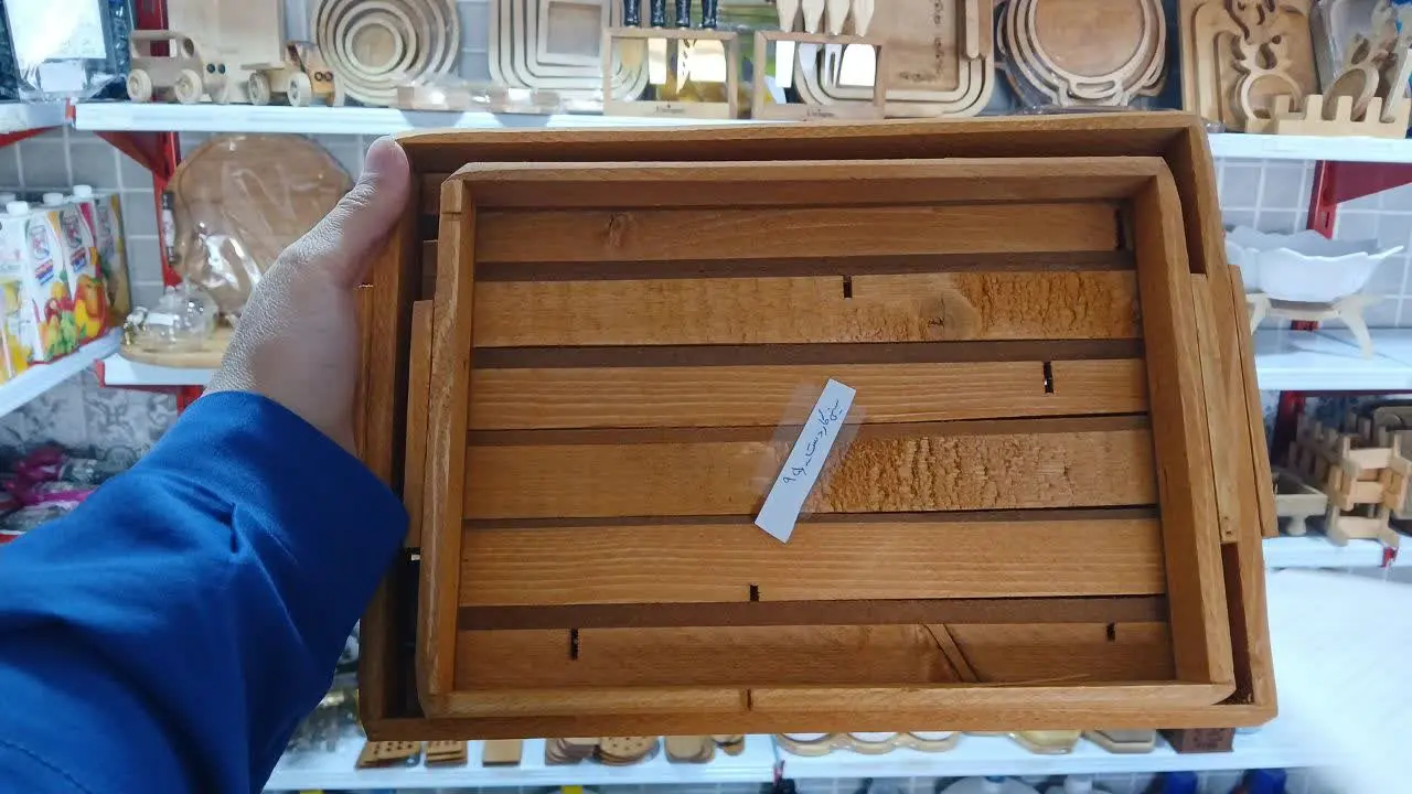 سینی کار دست 
