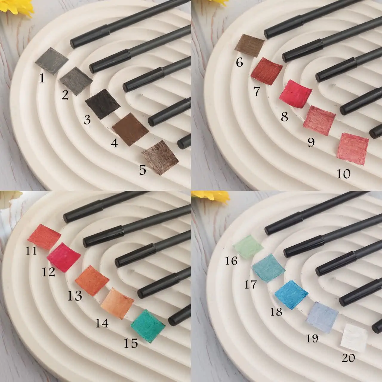 #مداد تراشی رنگی
