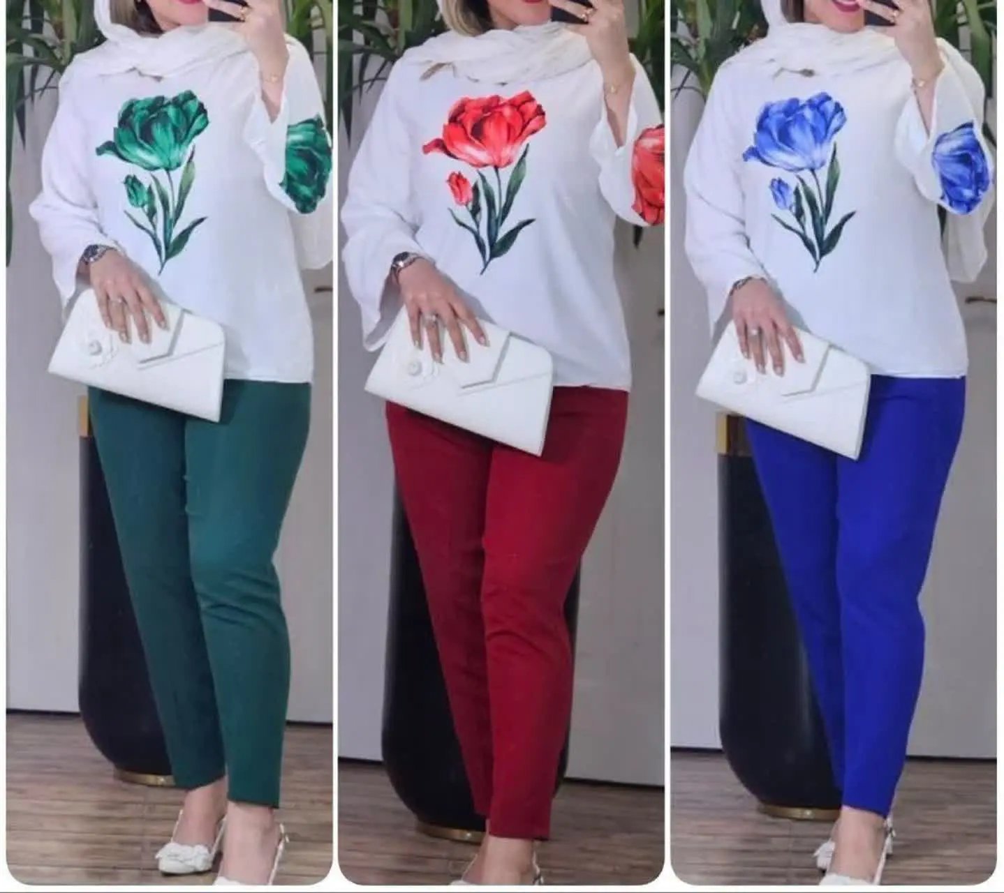 ❤️نام: بلوز و شلوار مجلسی مدل آشیان🤩
