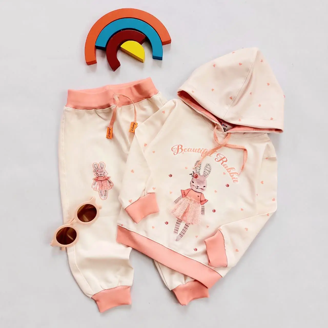 هودی شلوار خرگوش دامن تور 😍
