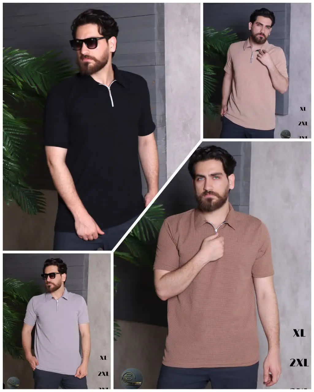 تیشرت یقه دار مردانه
