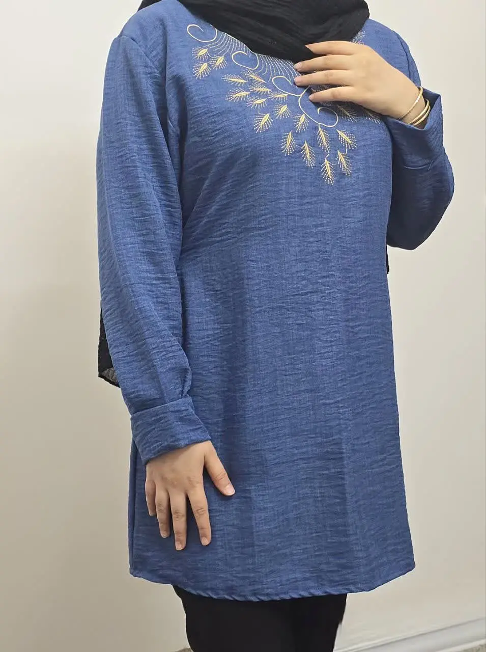 کد ۳۸۵ ✅شومیز گلدوزی گندم،...