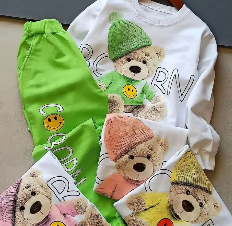 ست بلوز شلوار خرس کلاهدار