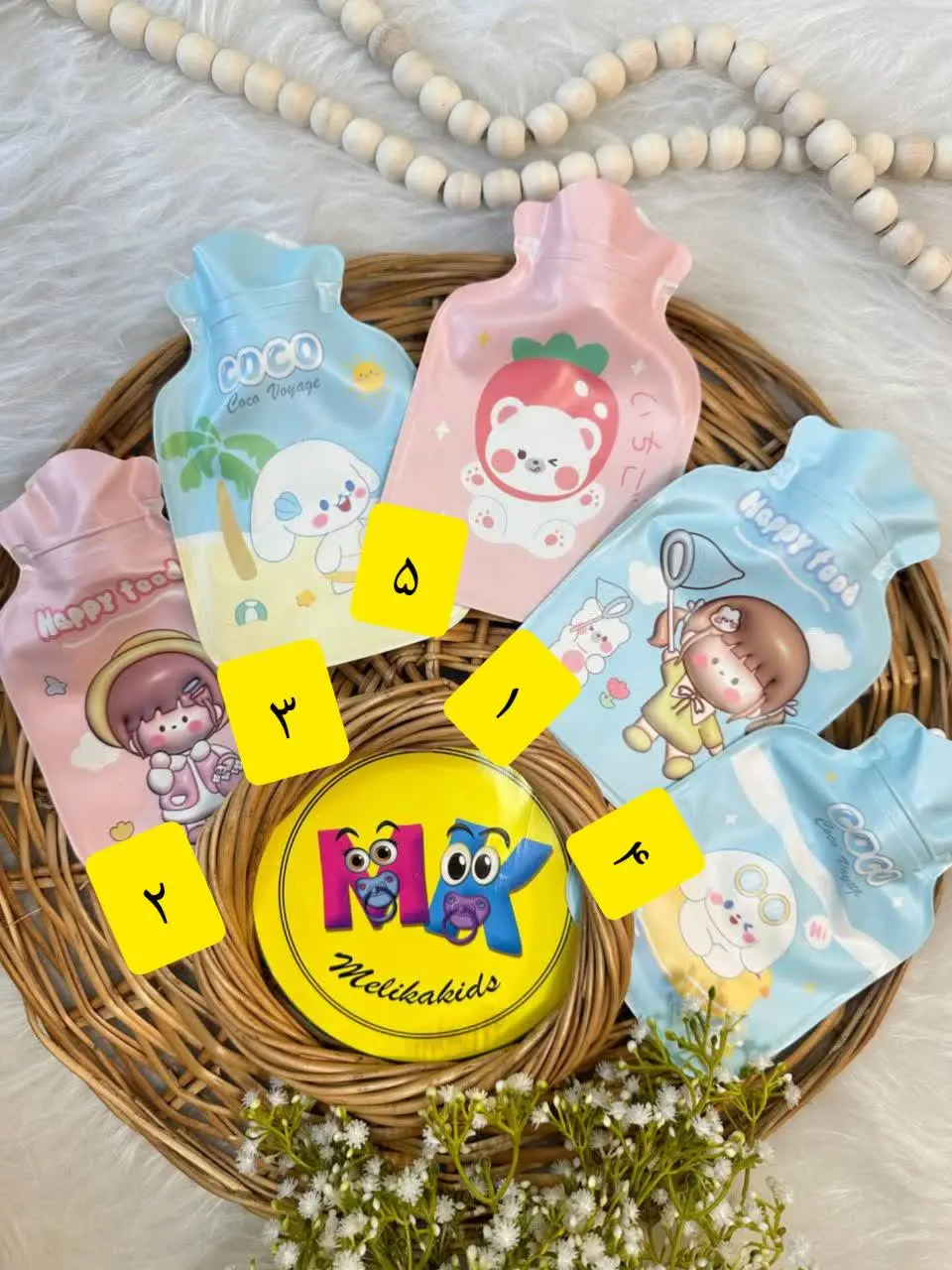 کیسه آبگرم کوچک عروسکی نوزادی و کودک کد ۳۱۲۰۱۱ 
