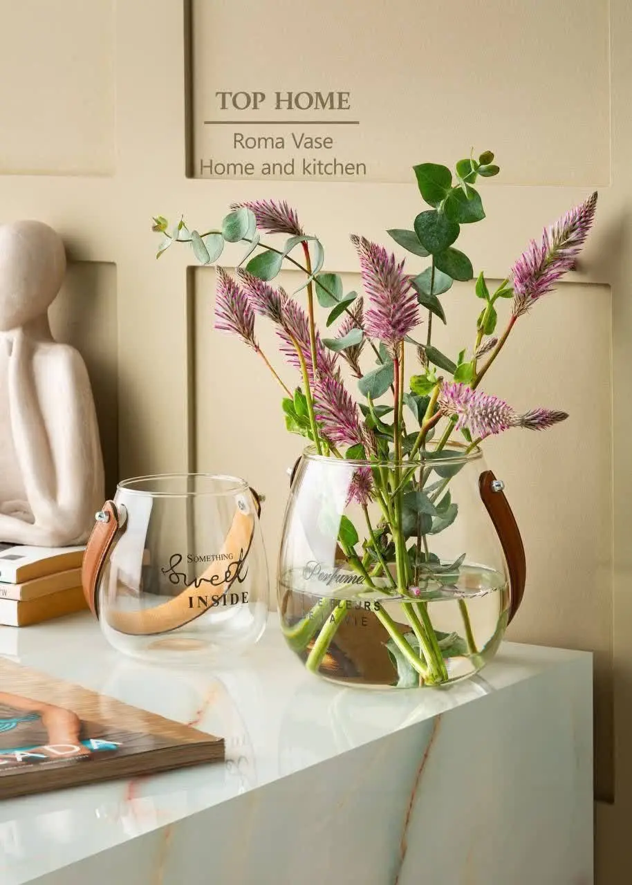 💥گلدان چندمنظوره دسته چرمی💥