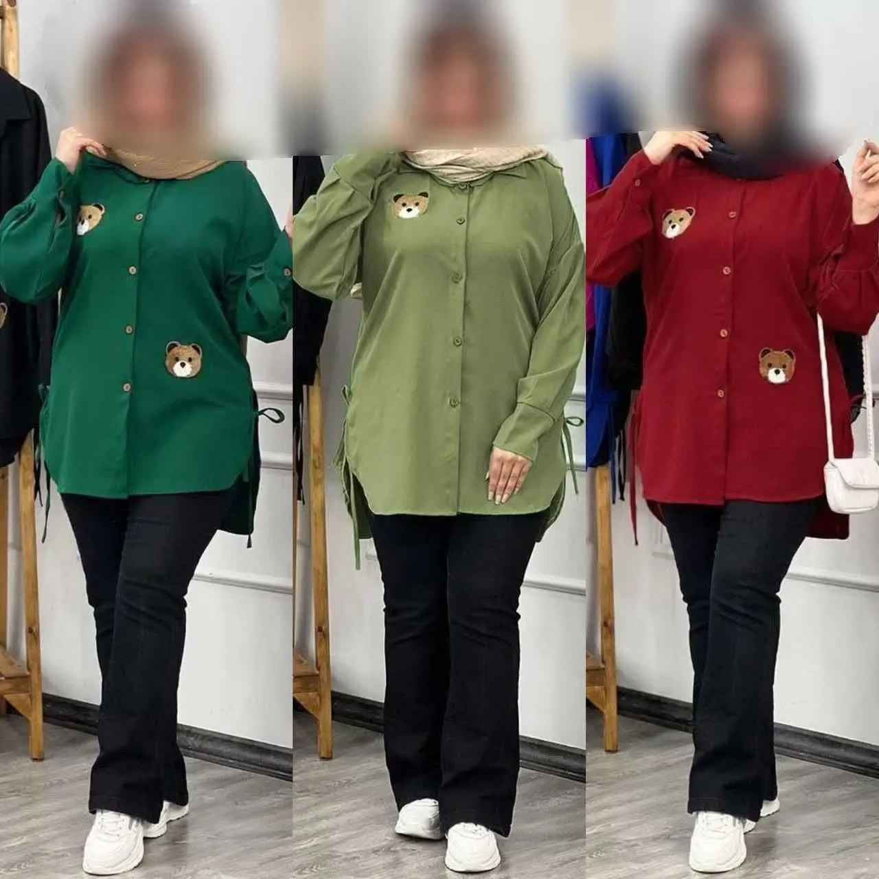 👚 نام: شومیز خرسی
