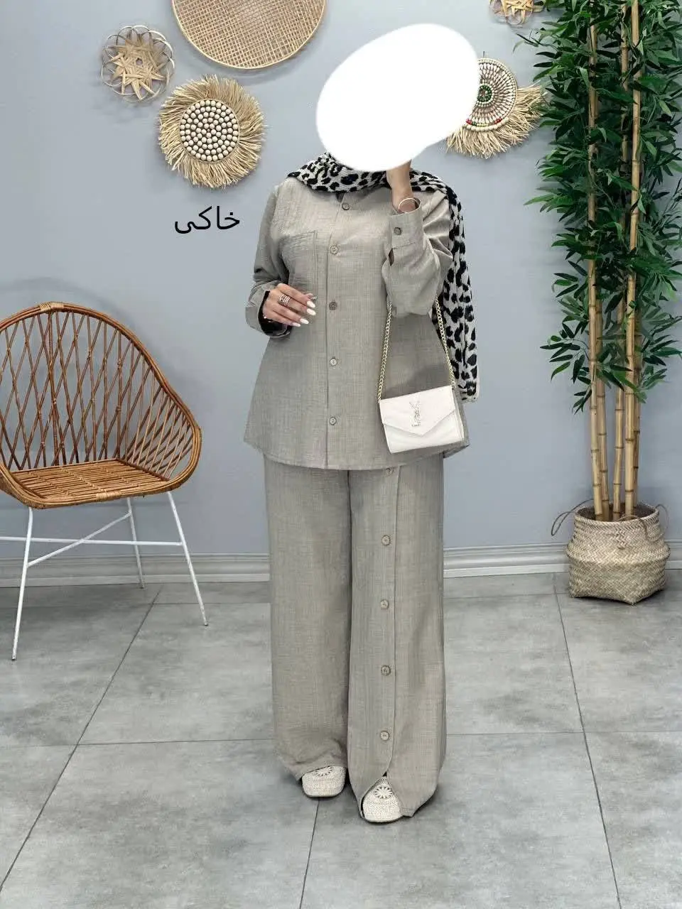 👚نام: ست دو تکه هامون
