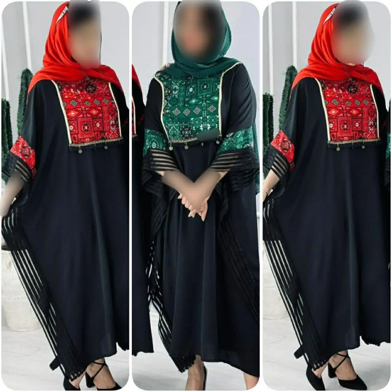 ❤️نام: مانتو عبایی مدل الیکا
