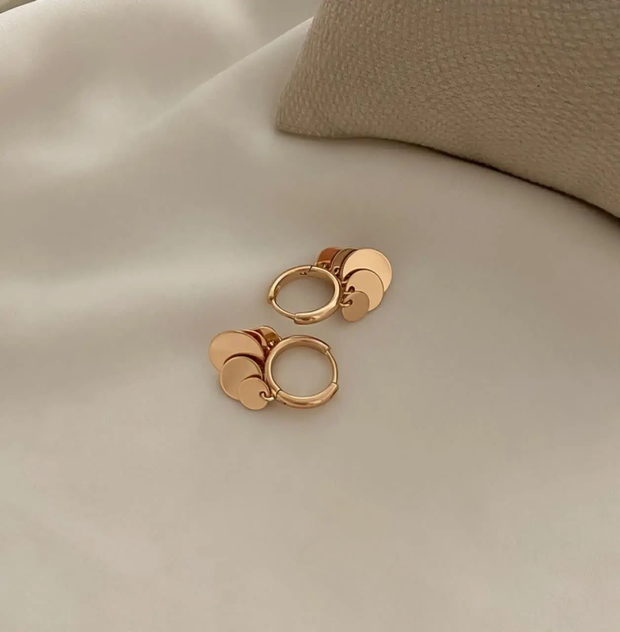 گوشواره پولکی ژوپینگ کد ۲۲۹۶