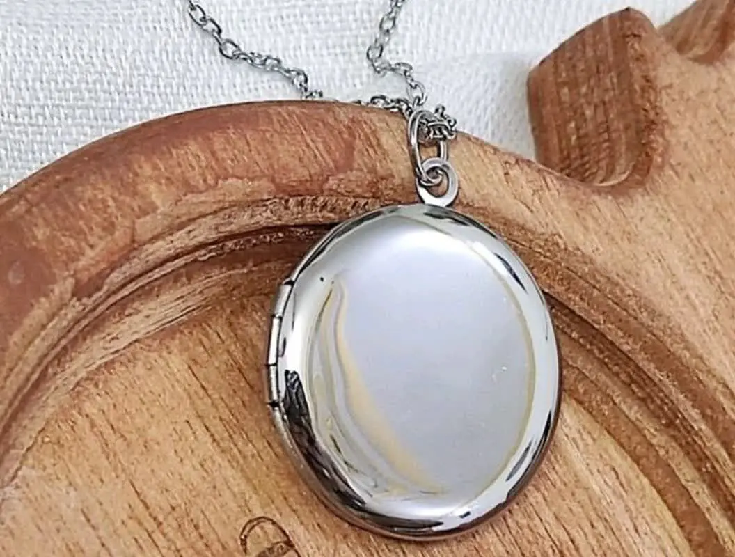 💍لاکت دایره نقره‌ای تعداد بسیار محدود 😌
