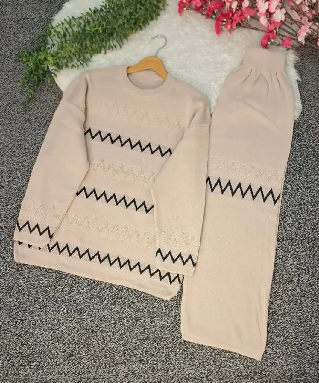 🖋نام: ست بافت زیگزاگی