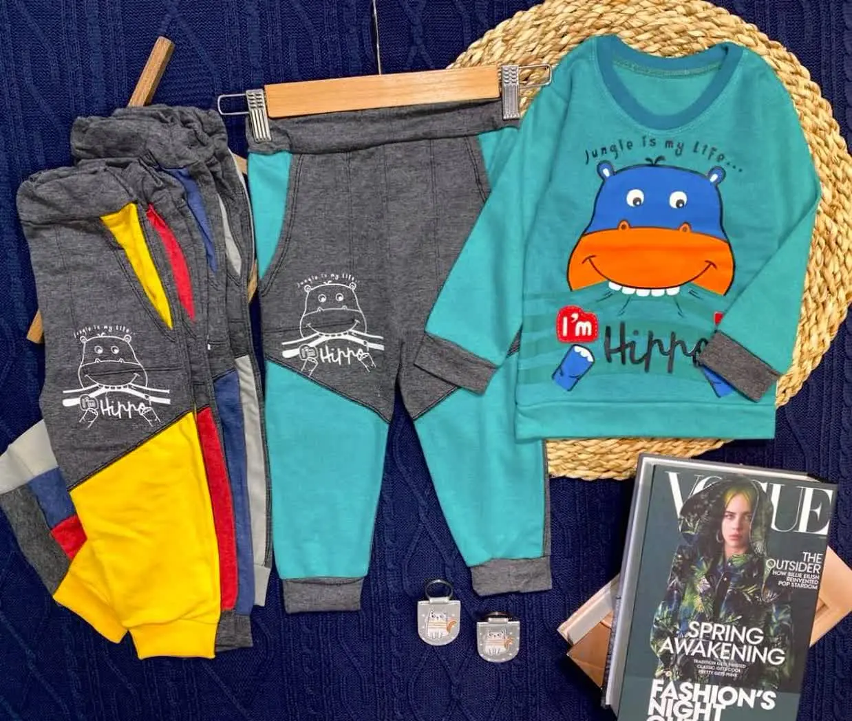 🧶 بلوز شلوار 💎💎💎 جیبدار