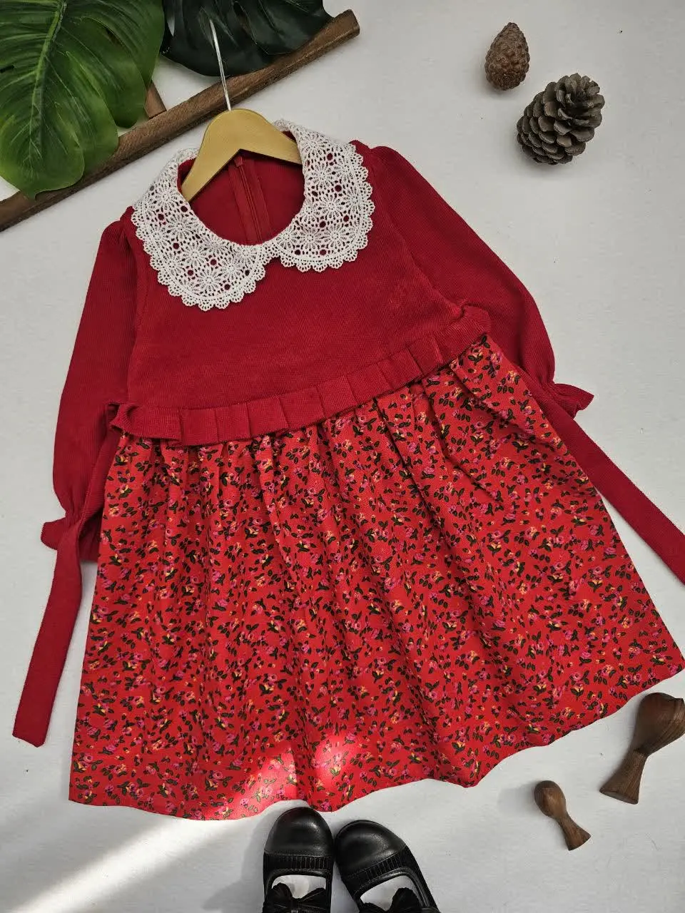 پیراهن یلدا دامن گلی
