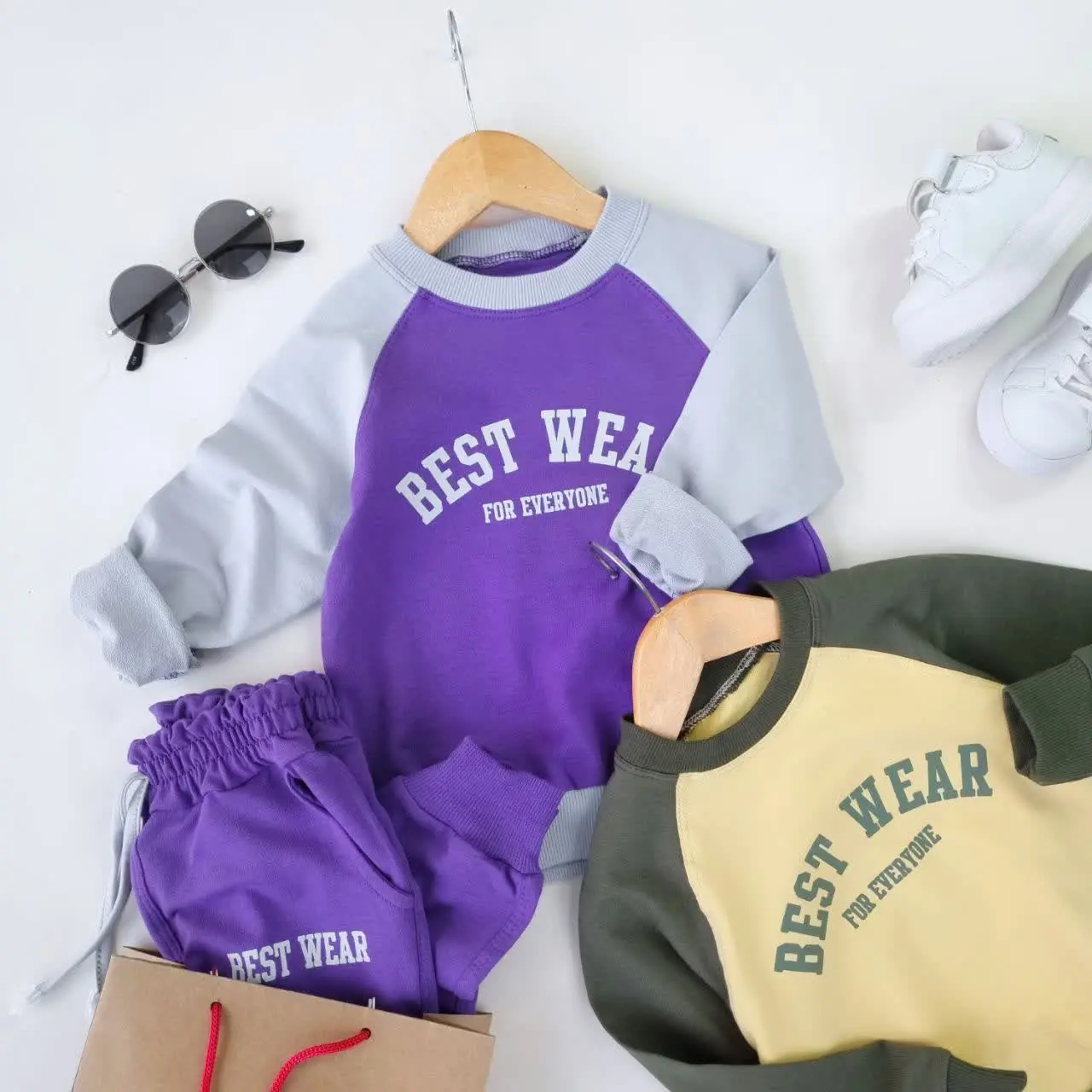 بلوز شلوار اسپرت رگلان Best Weaer
