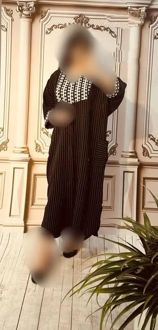 👚 نام: کفتان زنانه راه راه گیپوری 
