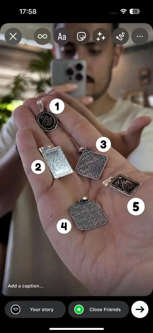 🔺️ پلاک های تمام نقره با عی...