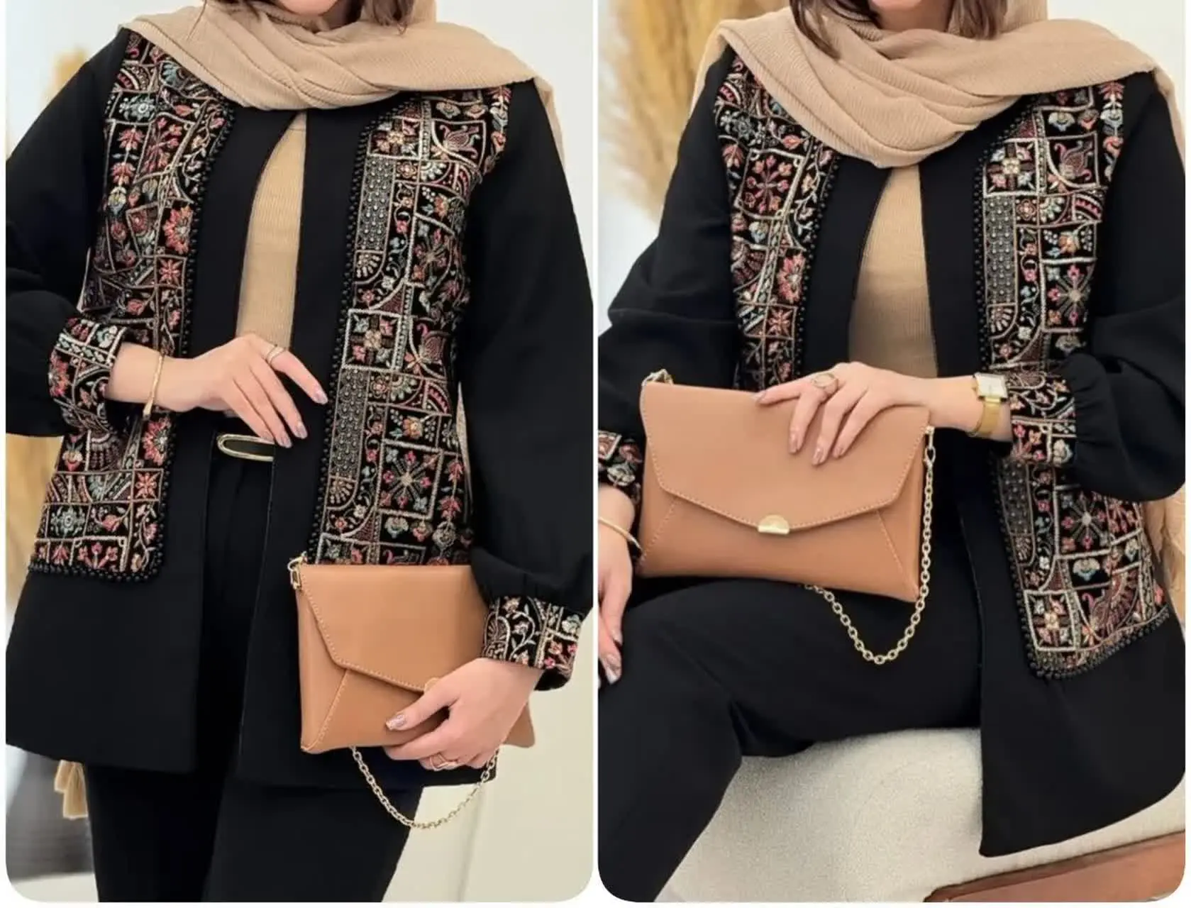 ❤️نام: کت مجلسی 🌺عیدااااانه🌺مدل آندیا
