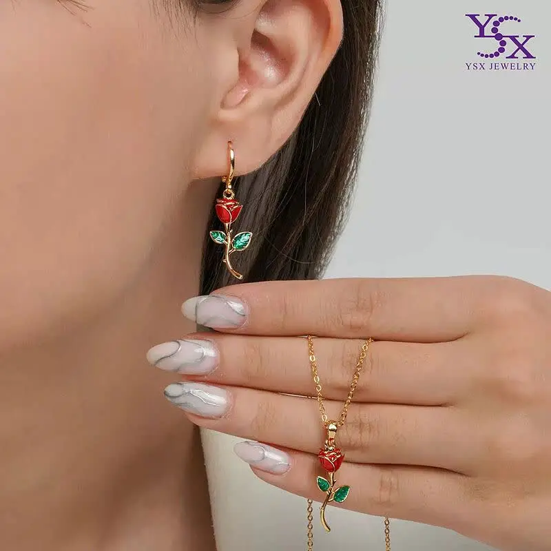 نیمست گل رز YSX با زنجیر کد...