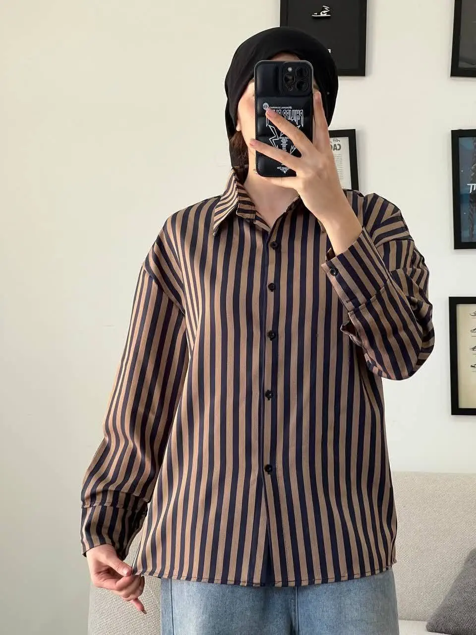 💞شومیز راه راه اسپرت خاص💞
