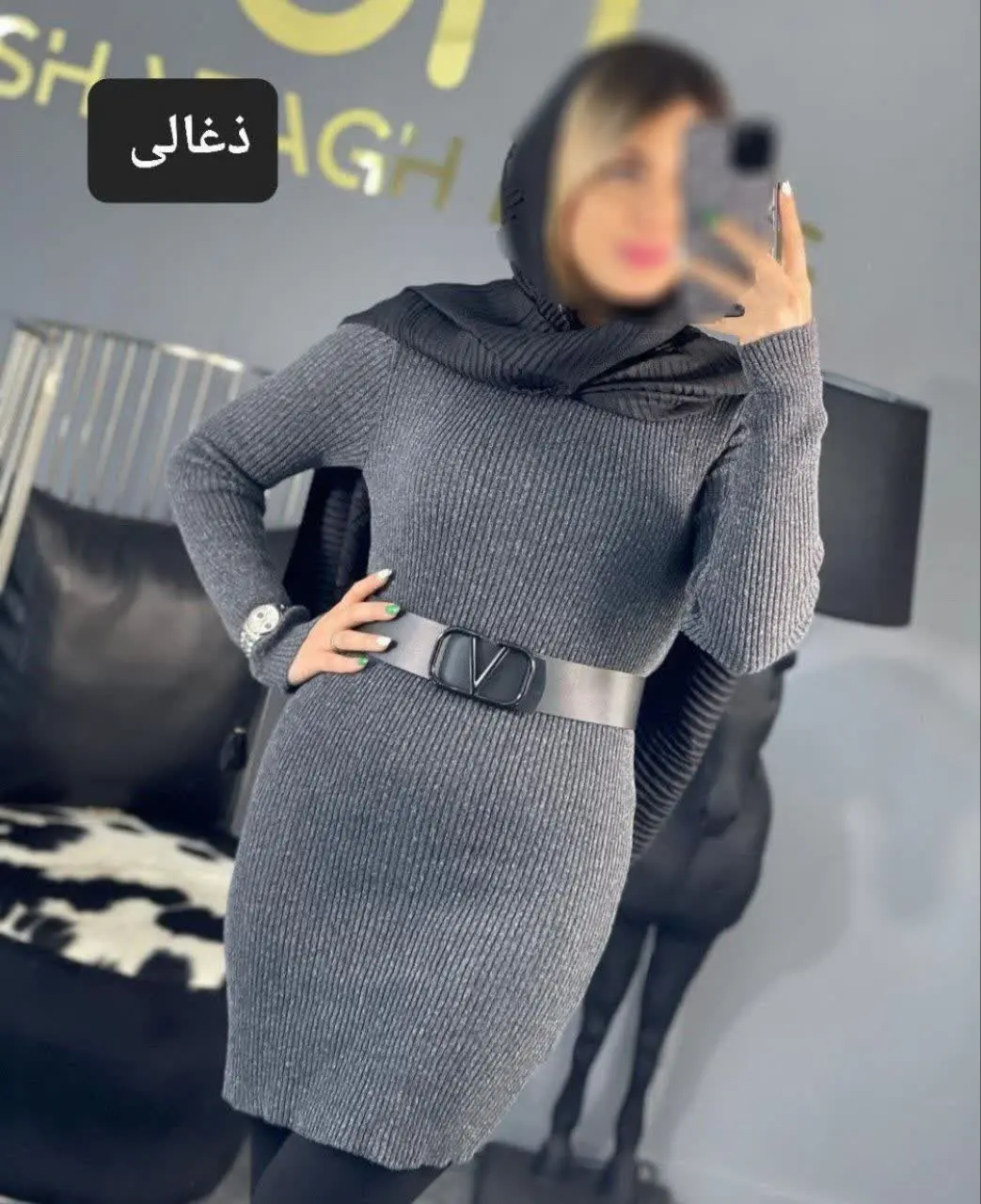 ❤️نام: گپ بافت یقه اسکی ۱۶
