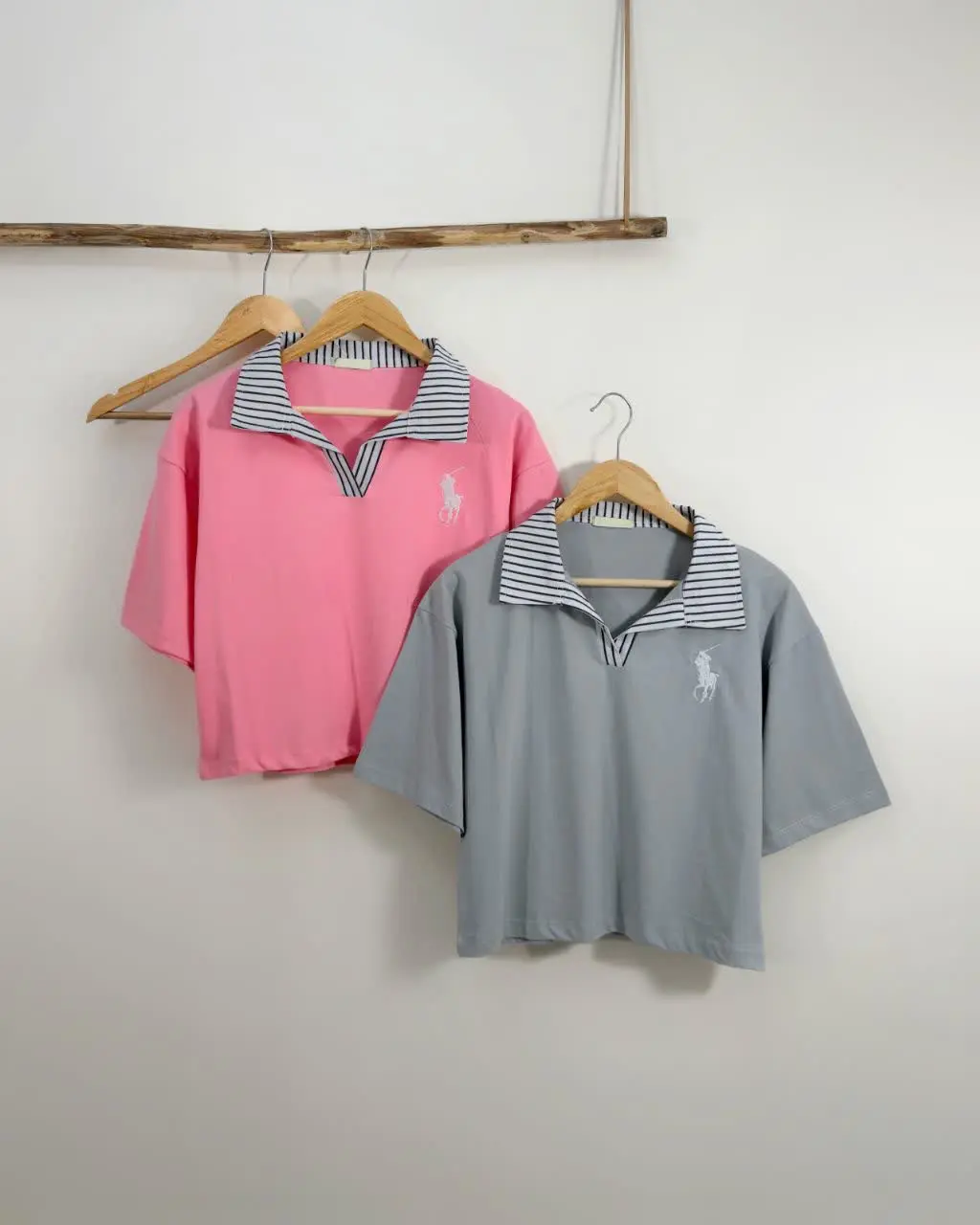 🛍 کراپ زنانه طرح پروشا