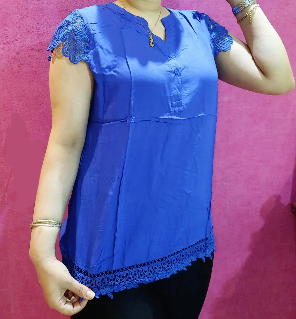 🌼بلوز نخی وارداتی
