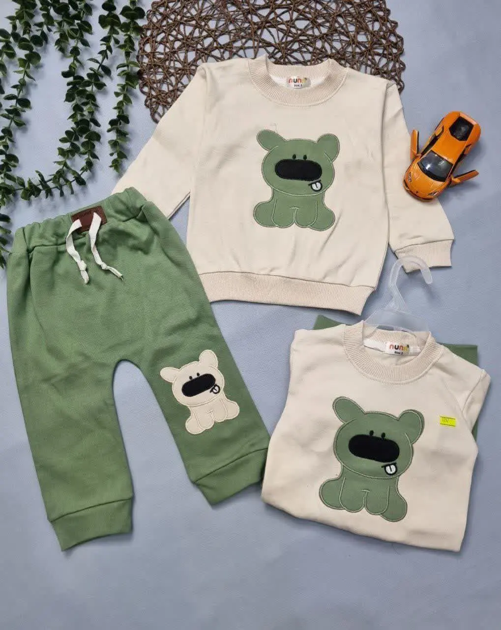 👕بلوز شلوارآویزی نوزادی👶