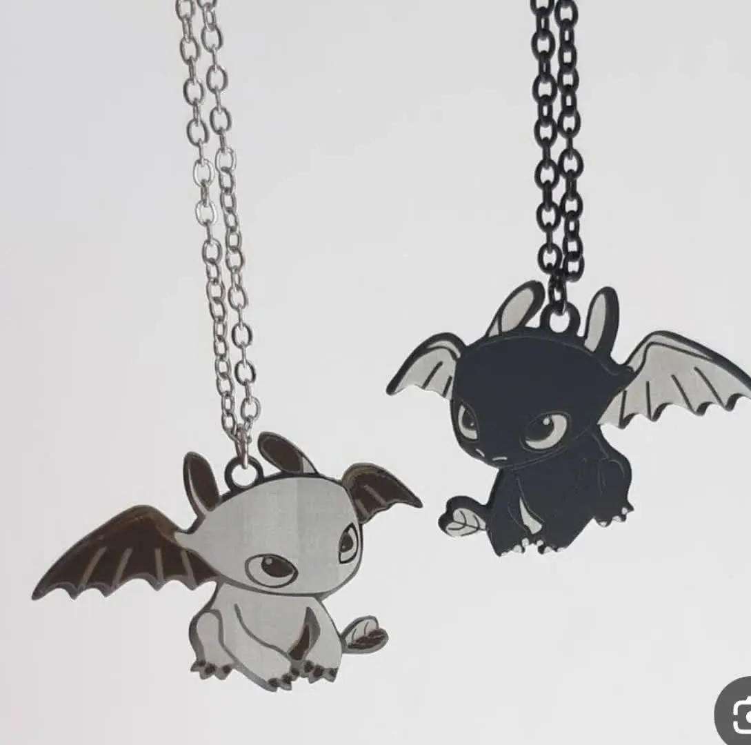 😳گردنبند کاپلی اژدهای بی دن...