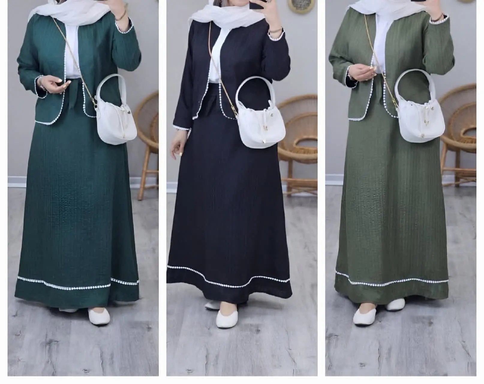 ست کت دامن فرشته