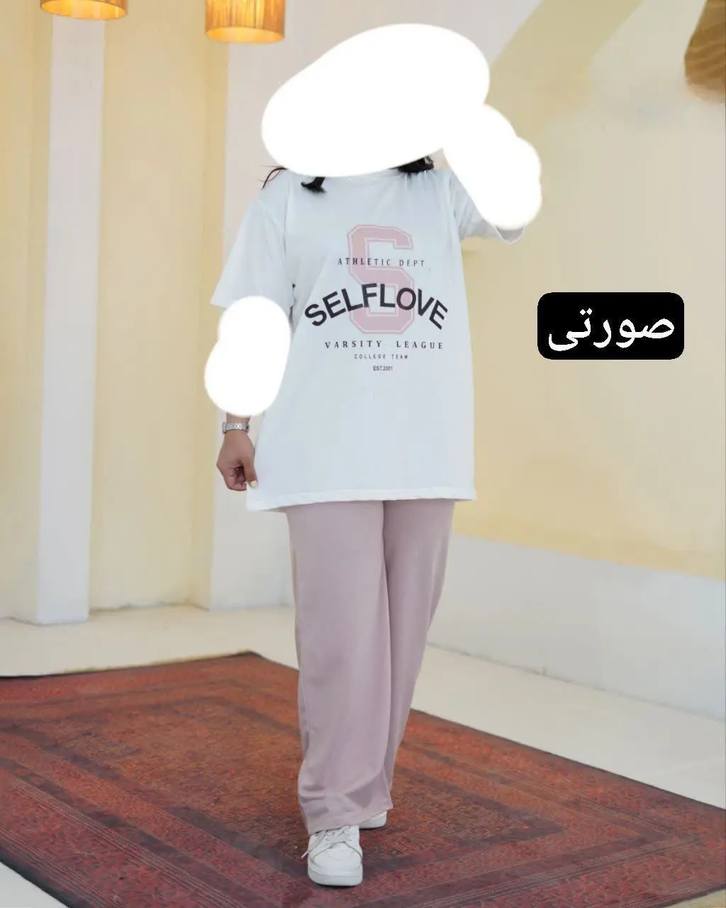 🖋نام: ست تیشرت شلوار چاپ S