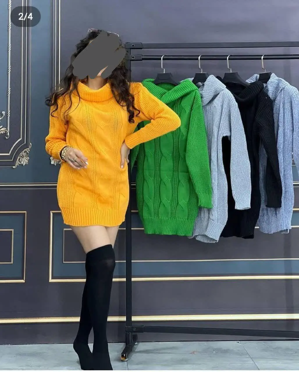 🍁 نام: بافت یقه شل بغل بندی
