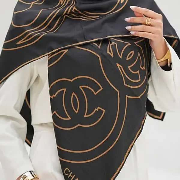 ✂️ روسری ابریشم توییل کجراه وارداتی🇨🇳
