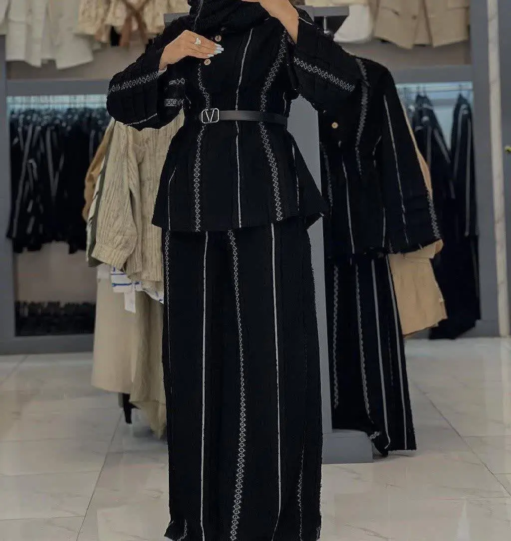 👚نام: ست شومیز شلوار نیلی