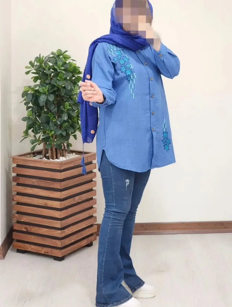 نام: شومیز مانتویی تیارا
