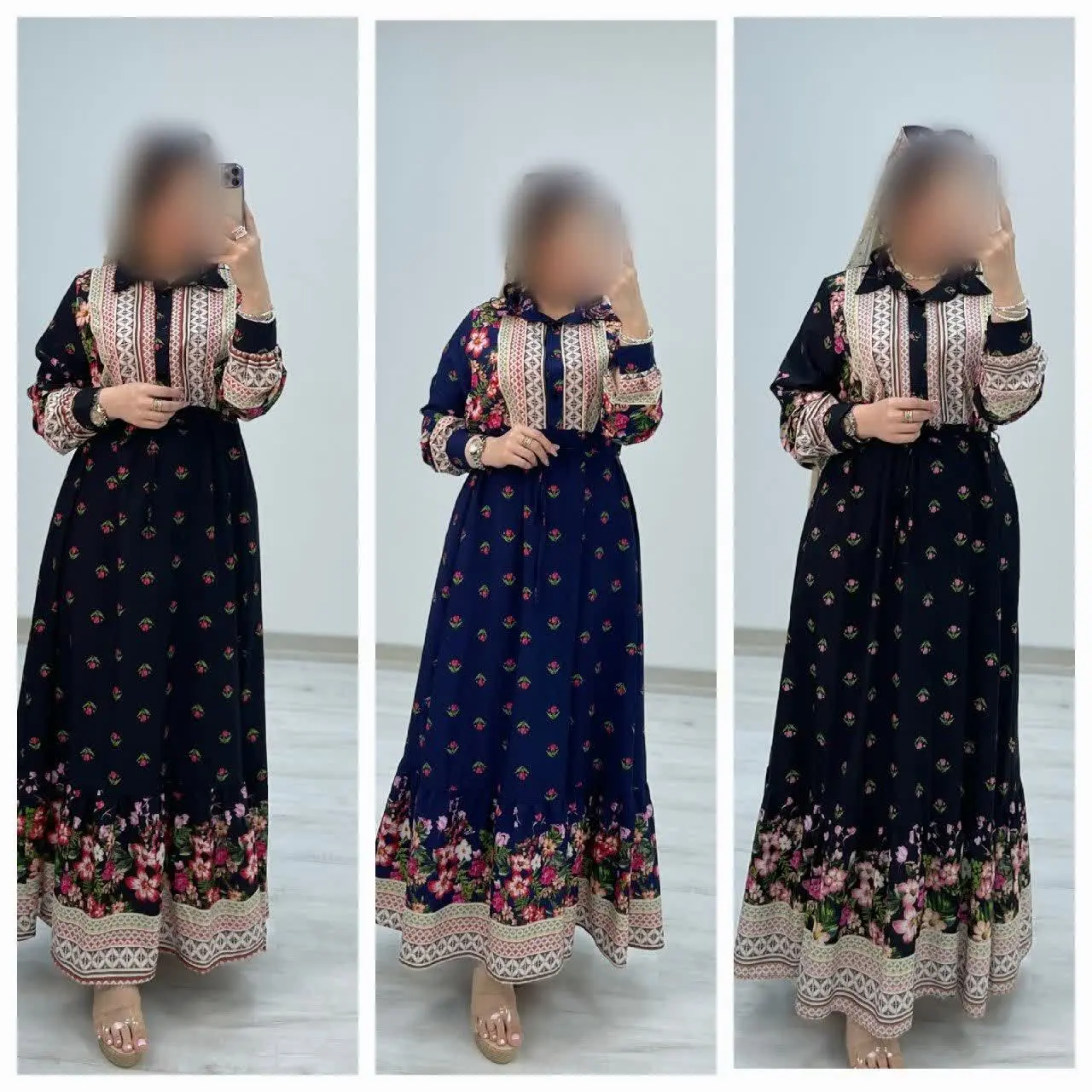 🛍نام: پیراهن ساحلی لاله🍃