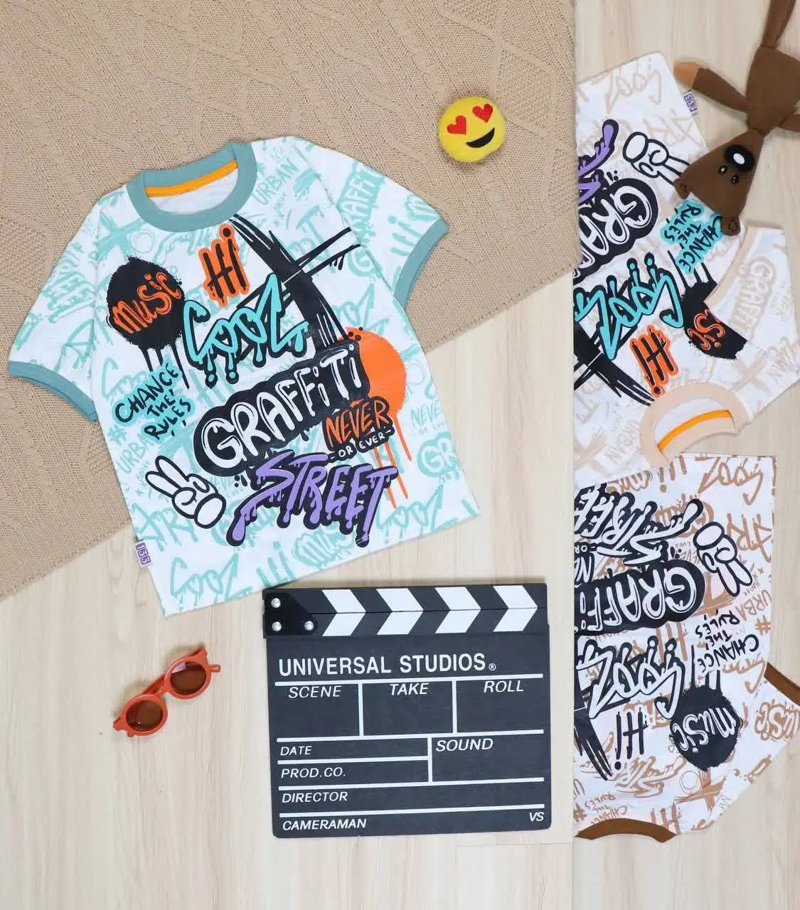 👫تیشرت تک پسرانه چاپ MUSIC👫
