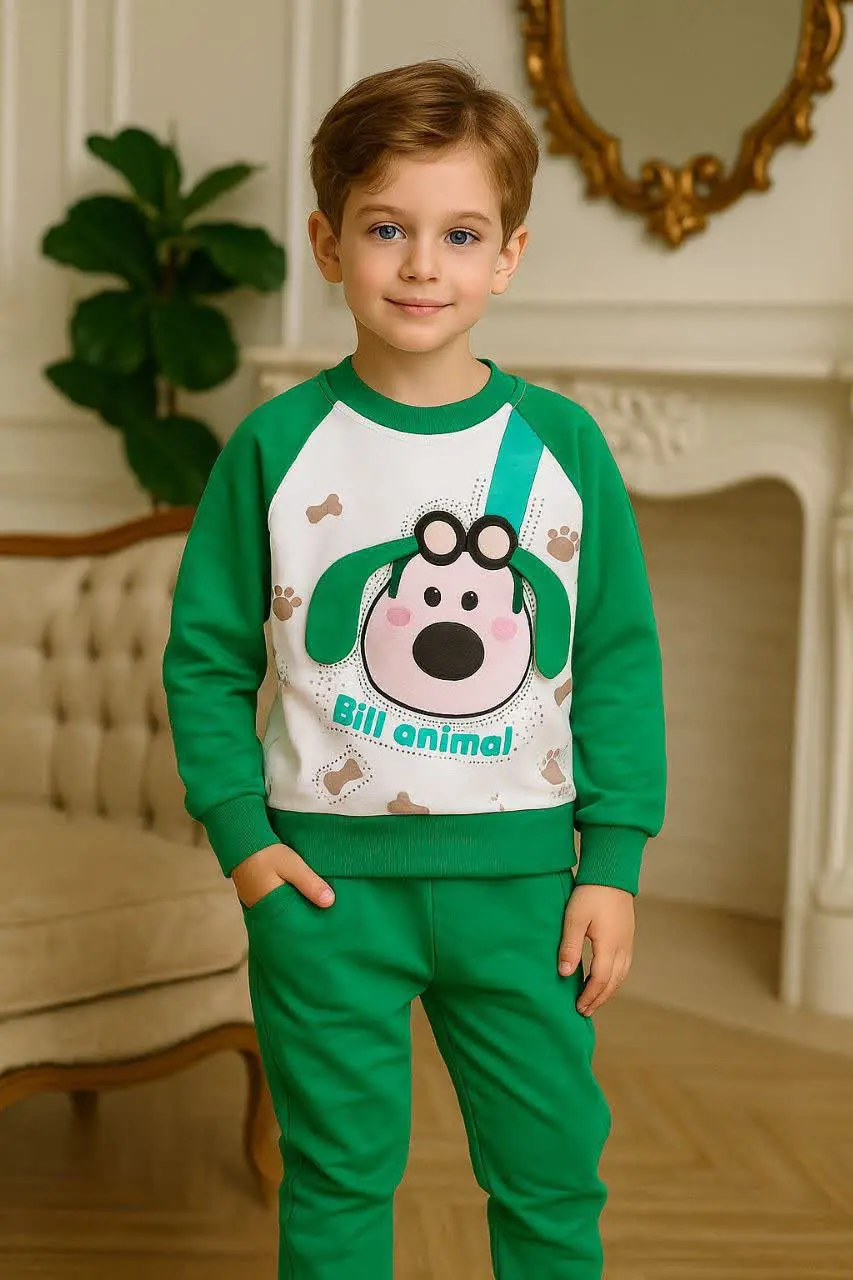 🎄 بلوز شلوار اسپرت سگ گوش ب...