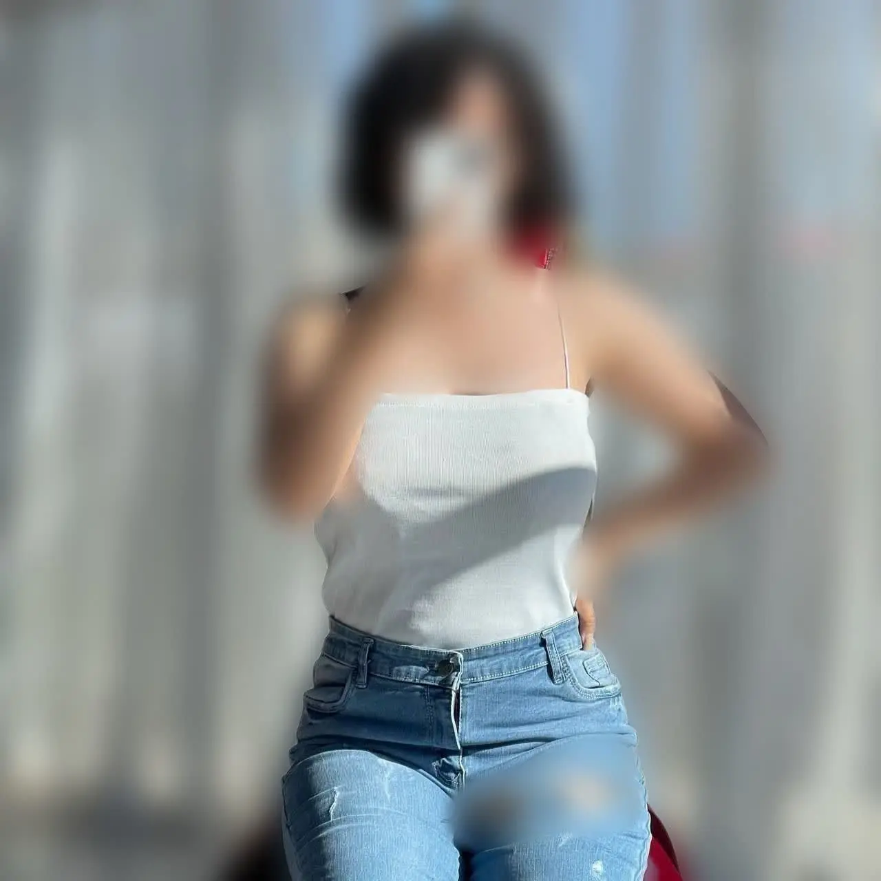 ❤️کراپ بند ماکارونی چاپ گوچی