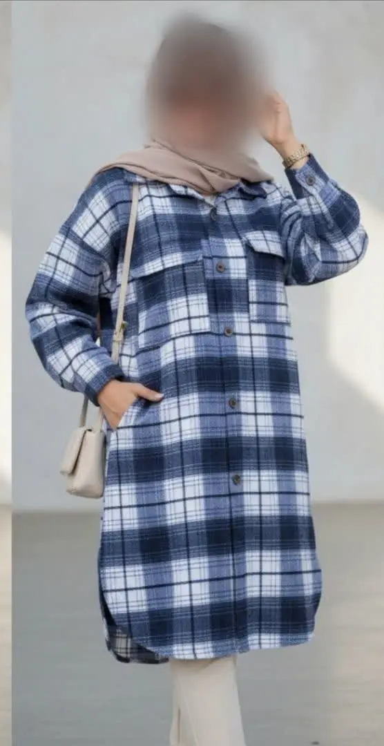 مانتو پشمی بلند