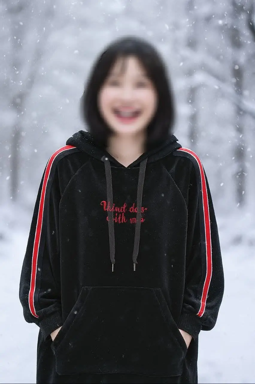 هودی مخمل کلاهدار اسپورت وا...