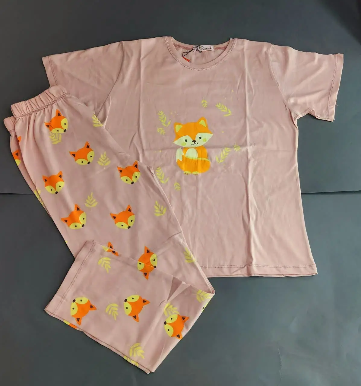 🌹ست تیشرت وشلوار روباه🌹
