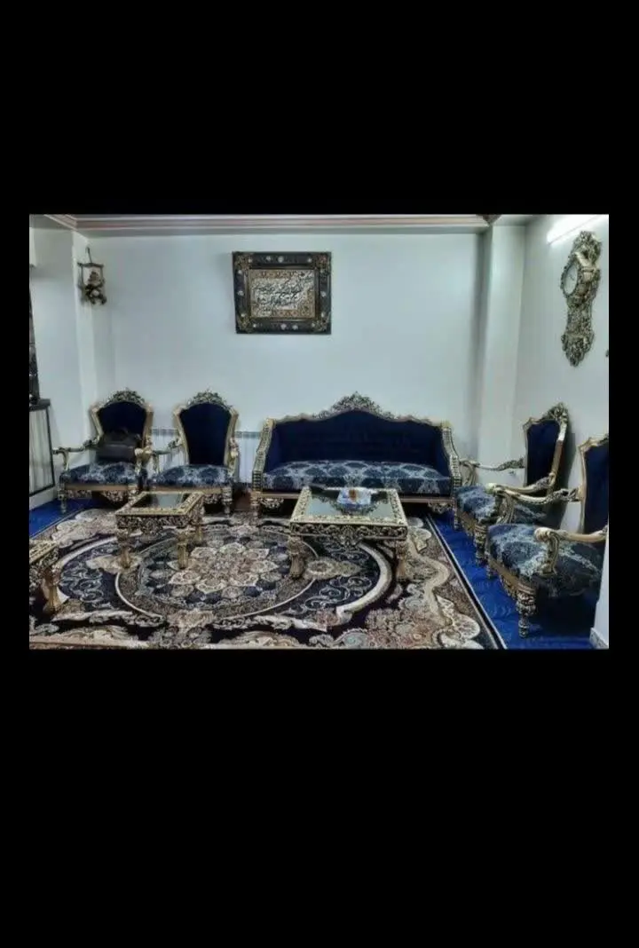 مبل۹نفره آبشاری چوب راش جنس عالی
