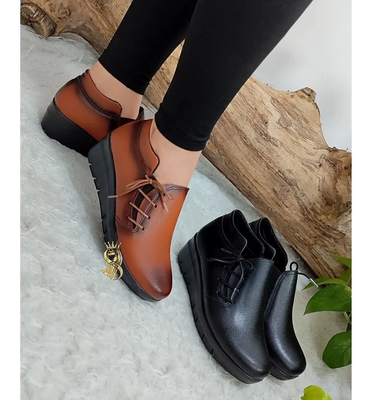  نام: 👠 کفش طبی لژدار مدل بغل بندی رایتل 😍
