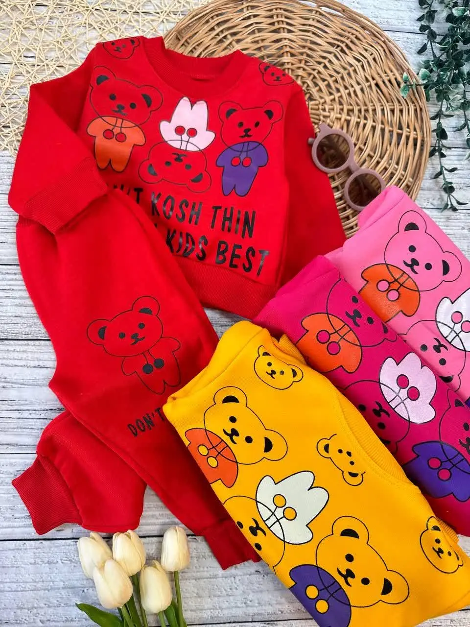 بلوز شلوار توکرکی طرح سه خر...