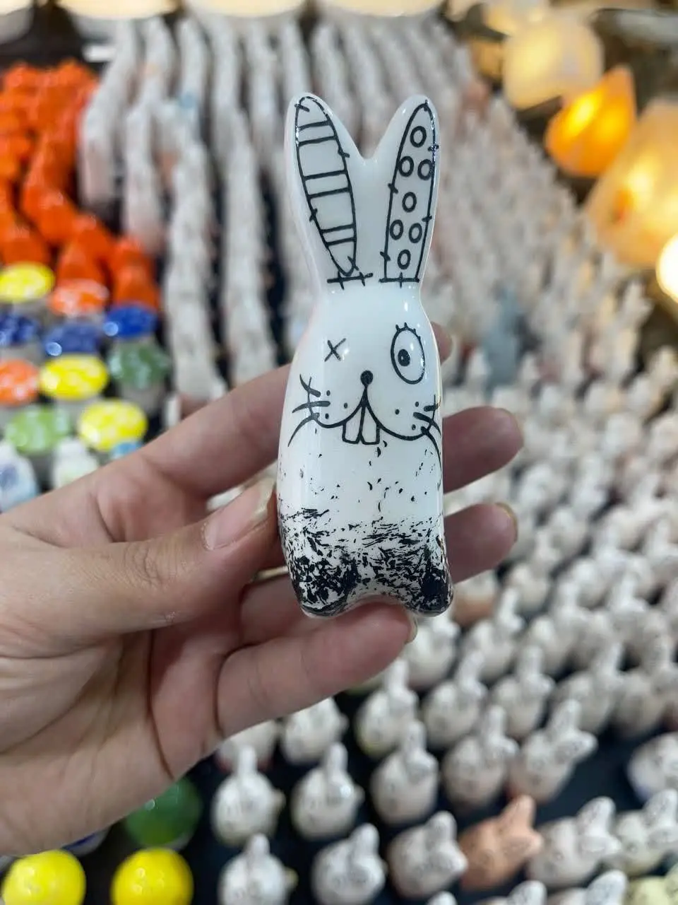 نمکدان خرگوش / گربه‌ای 
