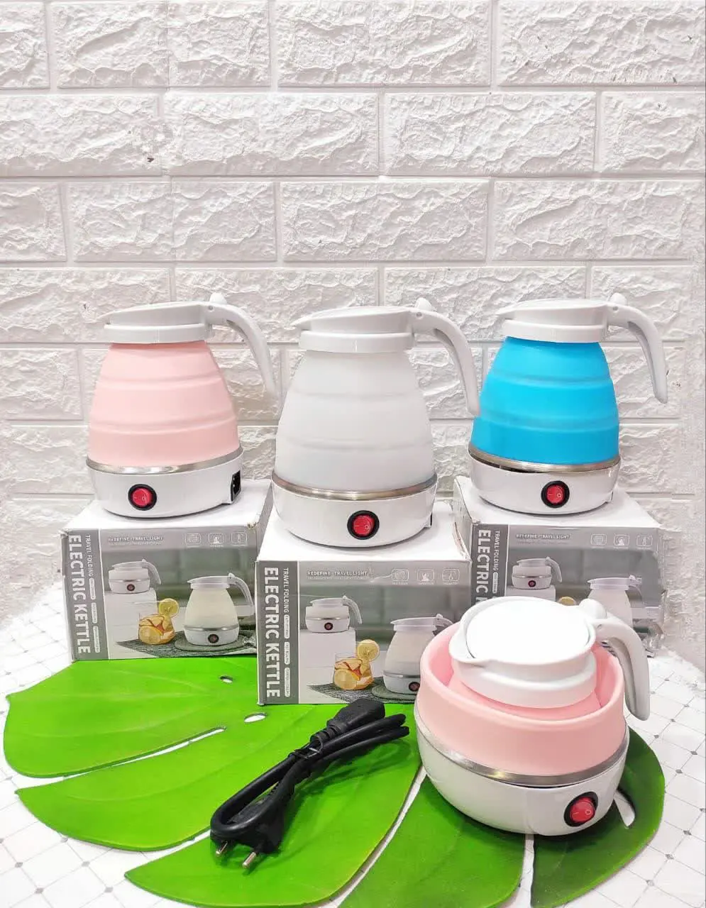 کتری برقی مسافرتی بدنه سیلی...